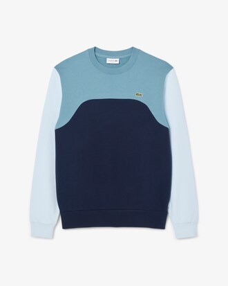 Colour-Block Cotton Fleece Sweatshirt