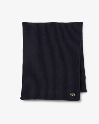Ribbed Wool Scarf