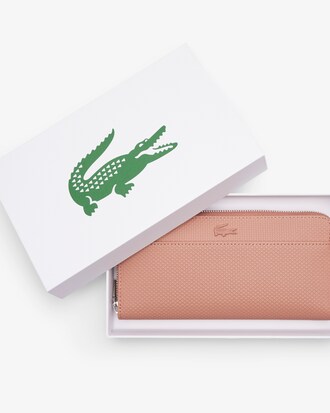 Large Chantaco Piqu&eacute; Leather Billfold