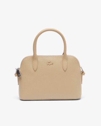 Small Piqu&eacute; Leather Chantaco Bugatti Bag