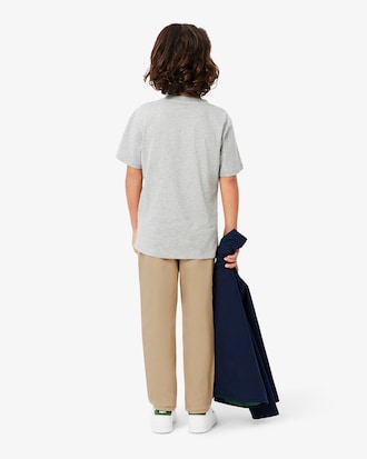 Stretch Cotton Gabardine Pants