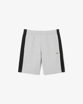 Cotton Fleece Colour-Block Shorts