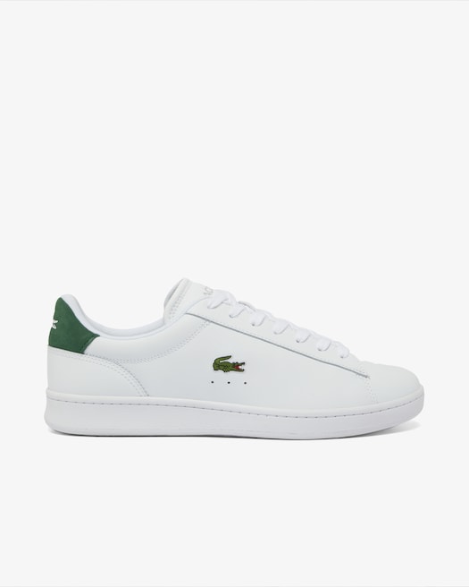White & Dark Green