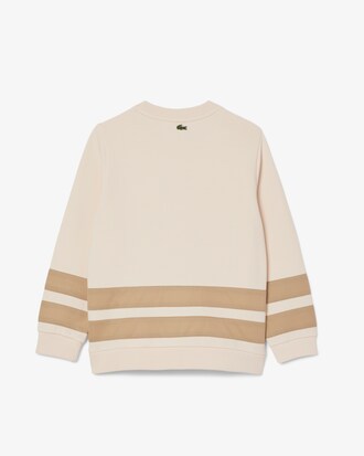 Mesh Panel Fleece Sweatshirt