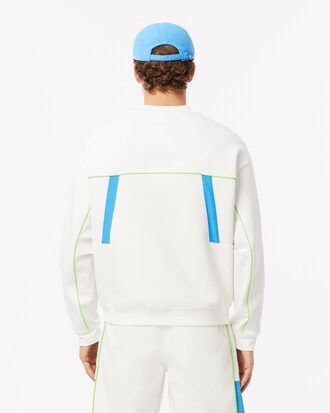 Loose Fit Piqué Sweatshirt