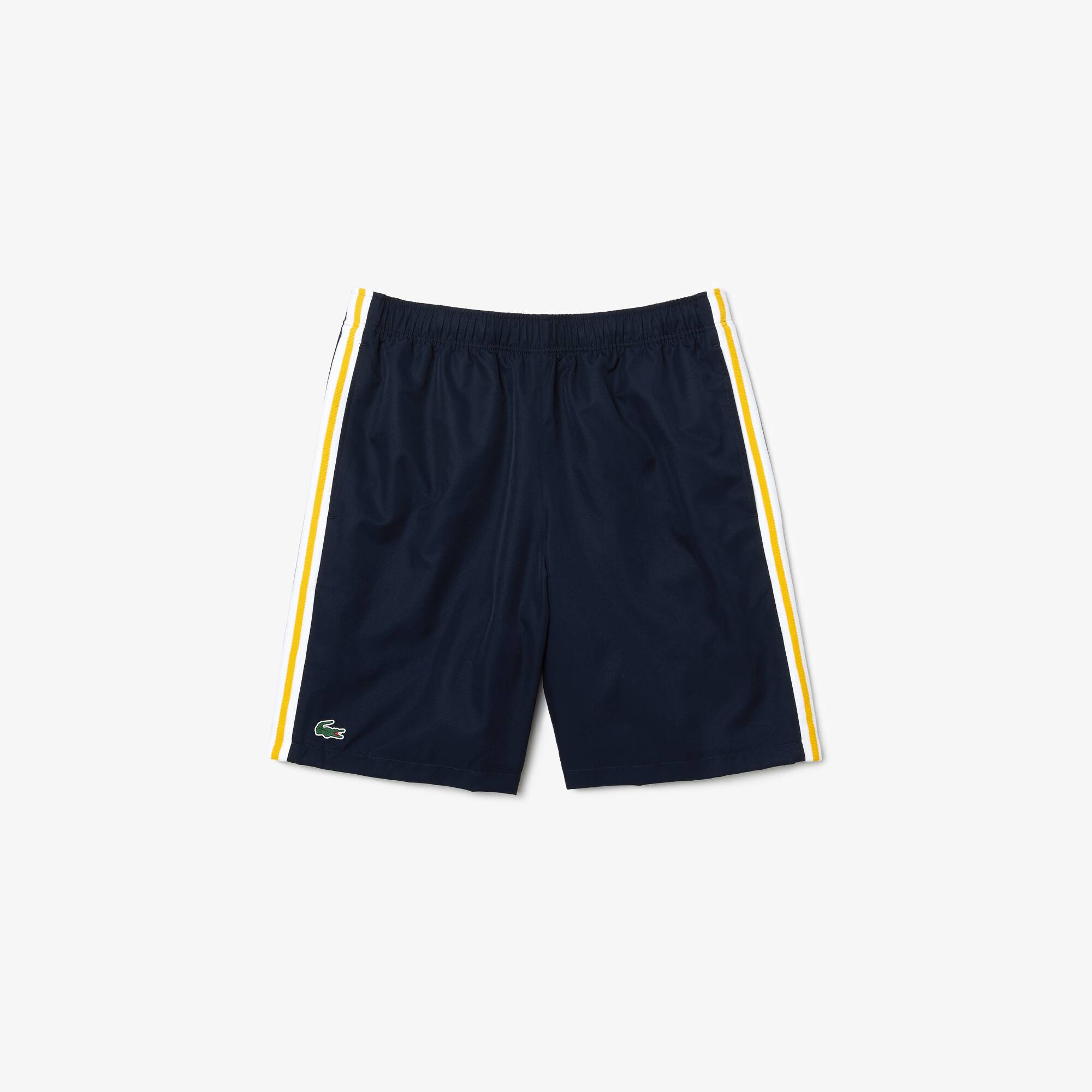 Short lacoste bande clearance