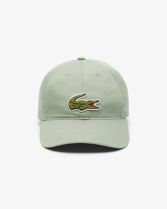 Crocodile Badge Cotton Twill Cap