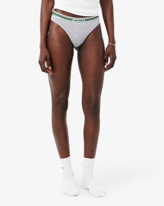 Stretch Cotton String Briefs
