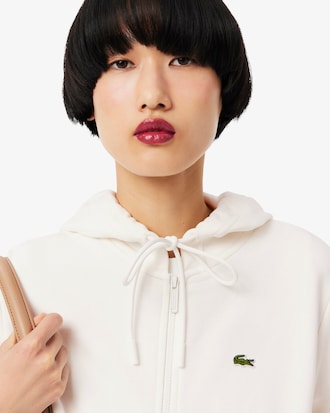 Zipped Fleece Hoodie