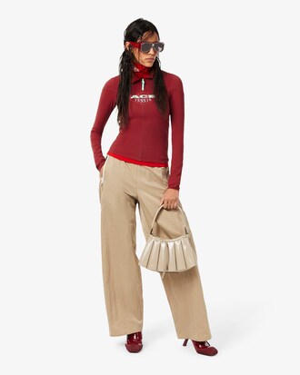 Runway Small Patent Leather Lenglen Purse