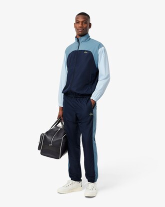 Water-Repellent Colour-Block Track Jacket