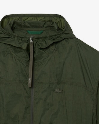 Water-Repellent Packable Nylon Jacket