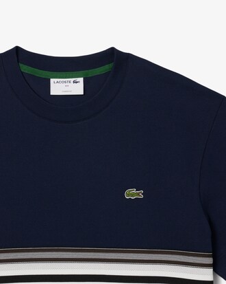 French Made Striped Band T-shirt