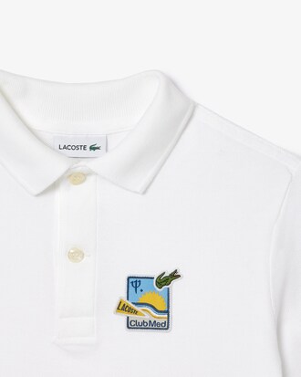 Lacoste x Club Med Piqué Badge Polo Shirt