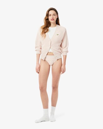 Logo Waist Lace Briefs