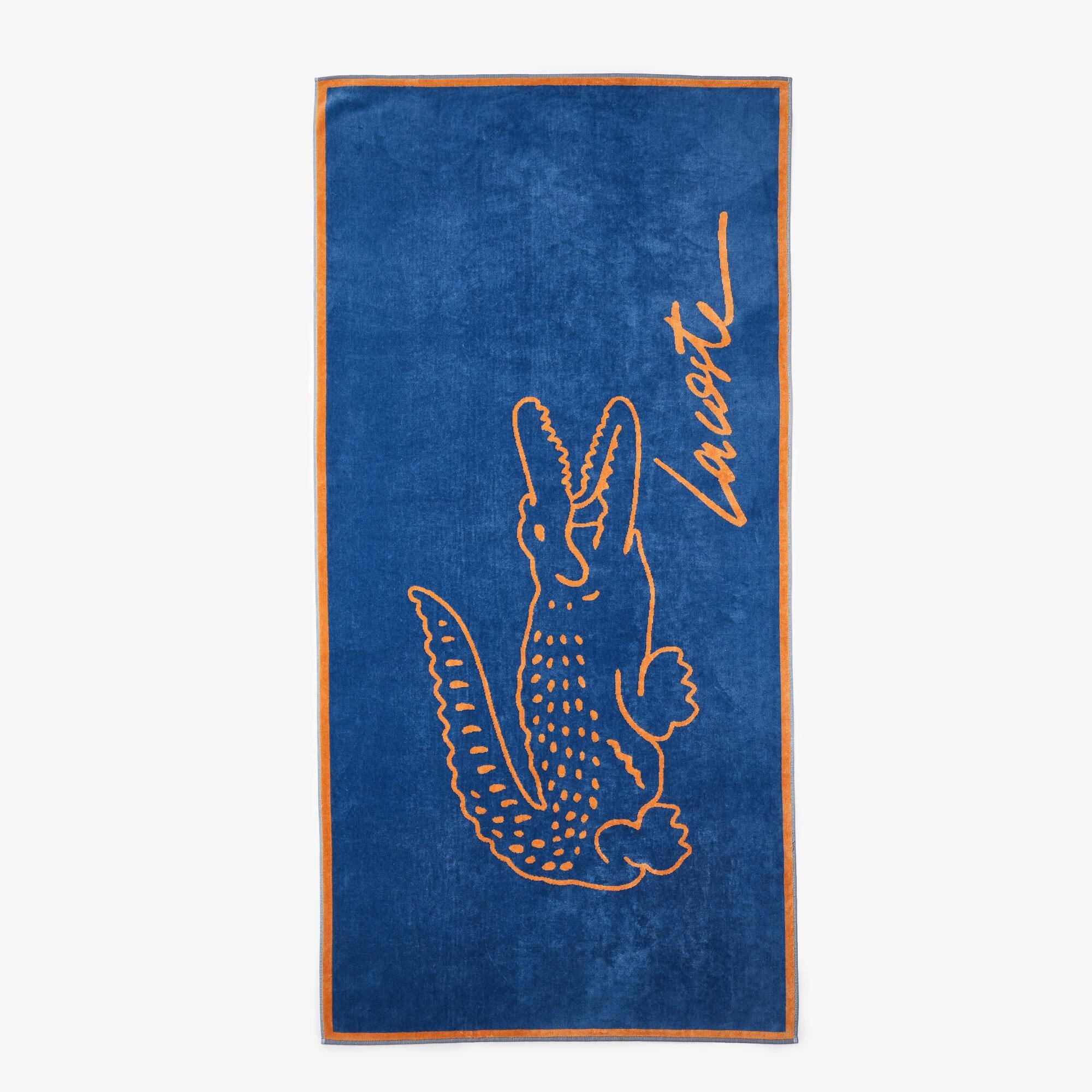 lacoste beach towel