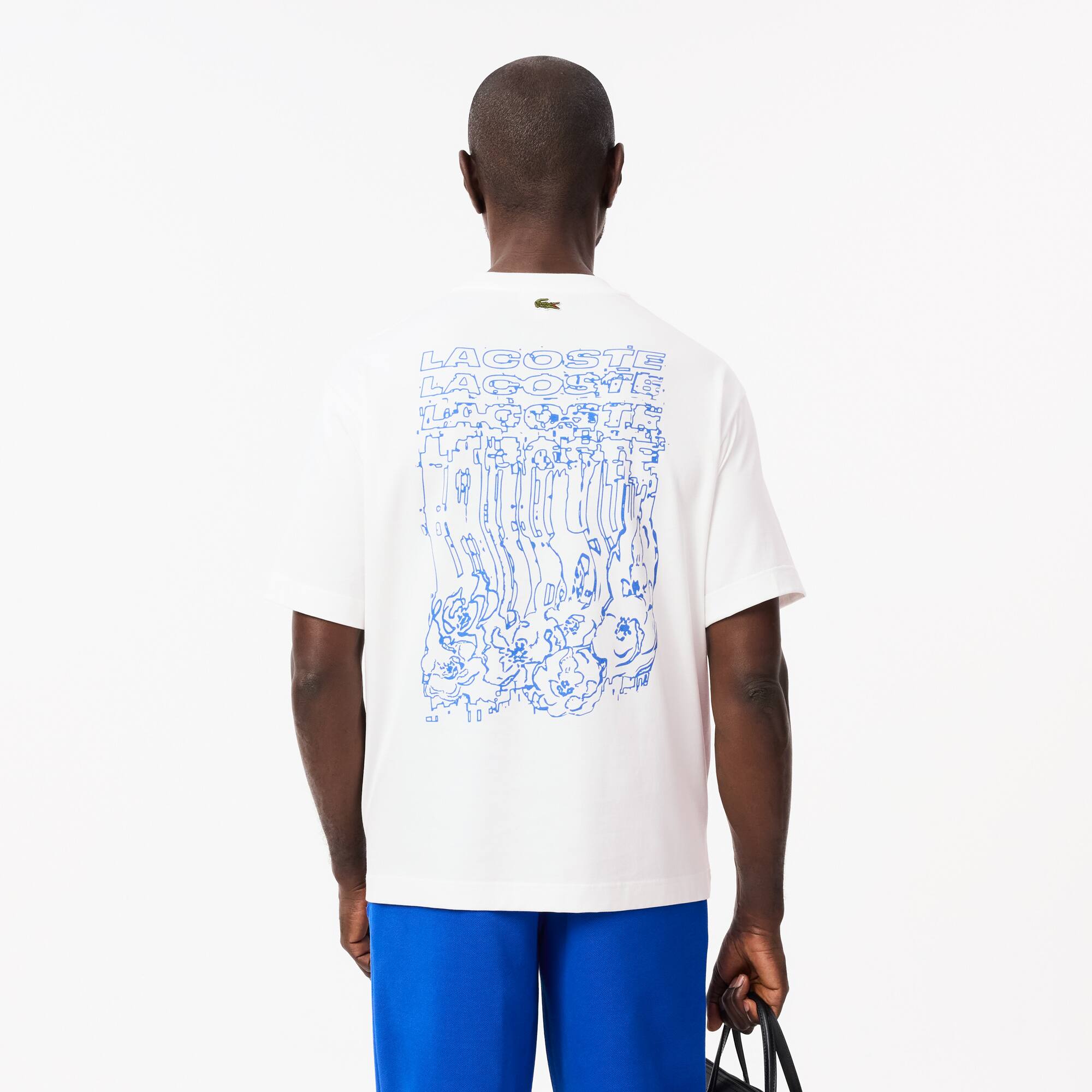 Loose Fit Floral Print T shirt