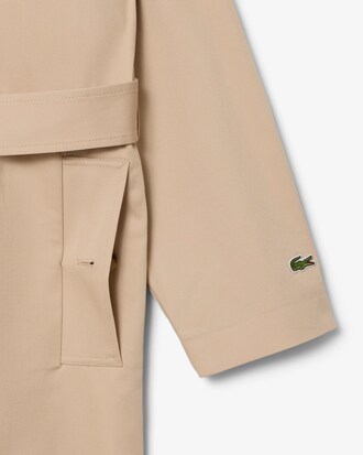 Oversized Water-Repellent Trench Coat
