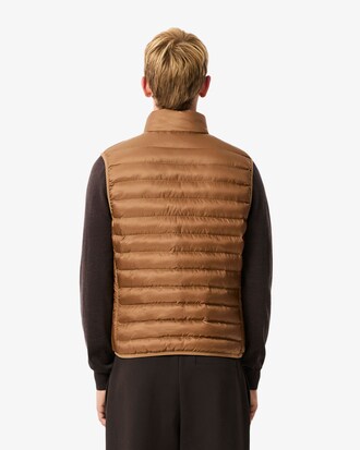 Water-Repellent Puffed Vest