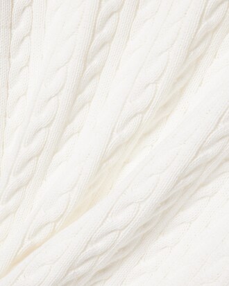 Cable Knit Cotton Sweater