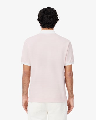 Classic Fit L.12.12 Striped Petit Piqué Polo Shirt