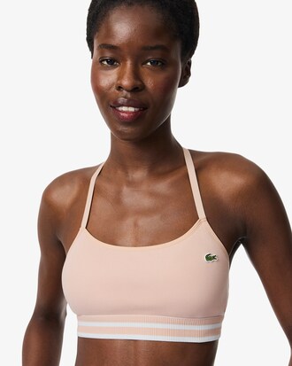 Ribbed Cotton Bralette