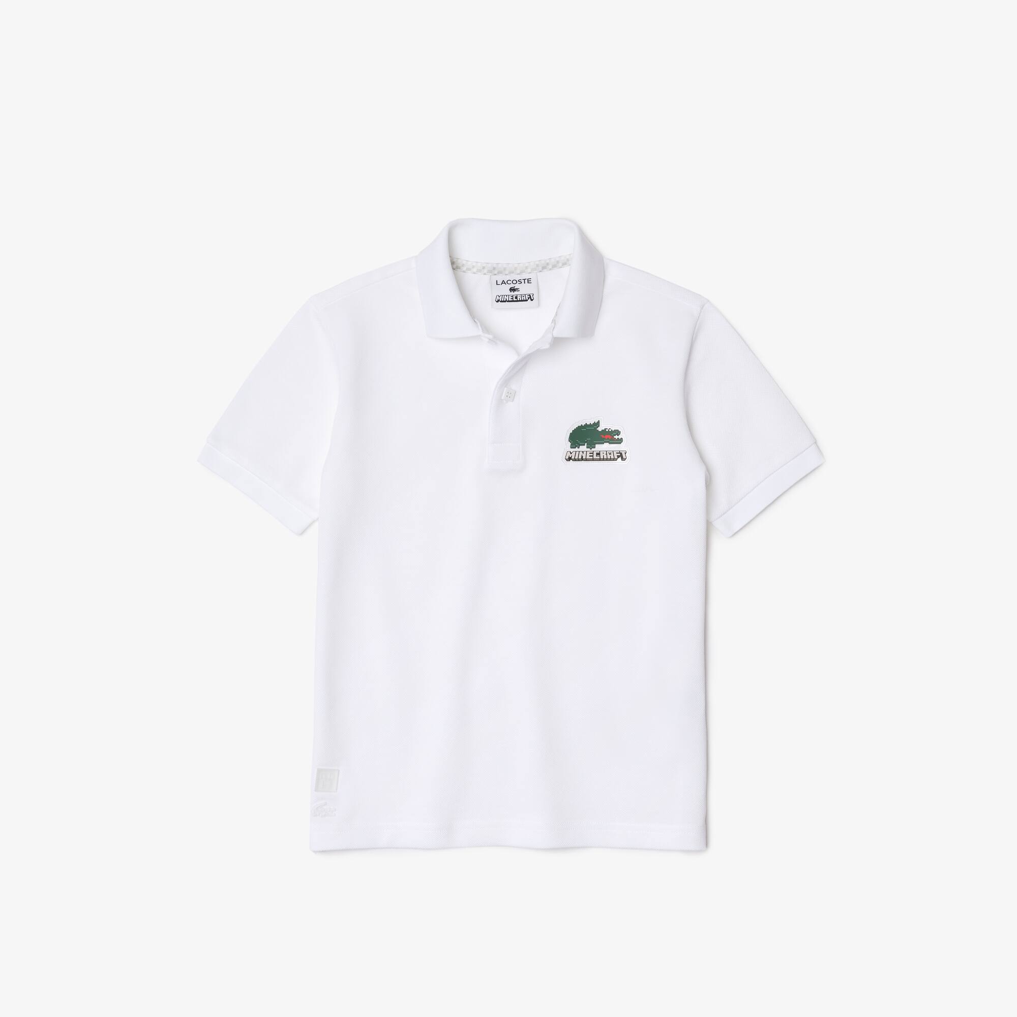 LACOSTE MINECRAFT ショート丈パーカー レア LACOSTE MINECRAFTパーカー ショート丈 短丈 ピンク - メルカリ