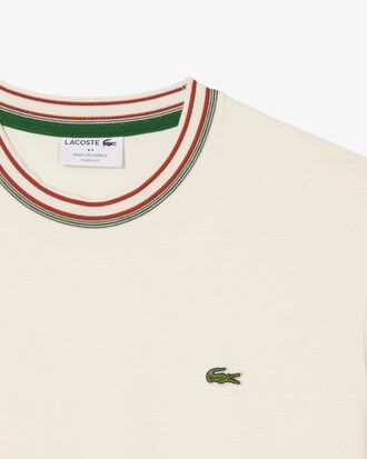 French Made Stripe Neck T-shirt