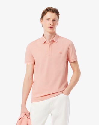 Regular Fit Paris Stretch Piqu&eacute; Polo Shirt