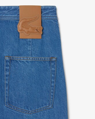 Runway Wide Fit Denim Barrel Leg Jeans