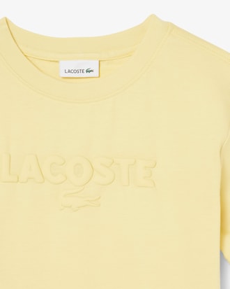 Textured Lacoste Cotton T-shirt