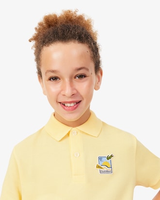 Unisex Lacoste x Club Med Piqu&eacute; Badge Polo Shirt