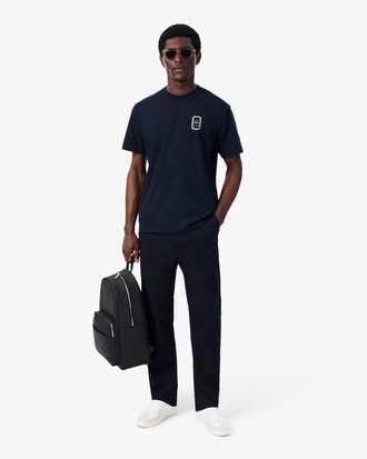 Tennis Print Cotton Jersey T-shirt