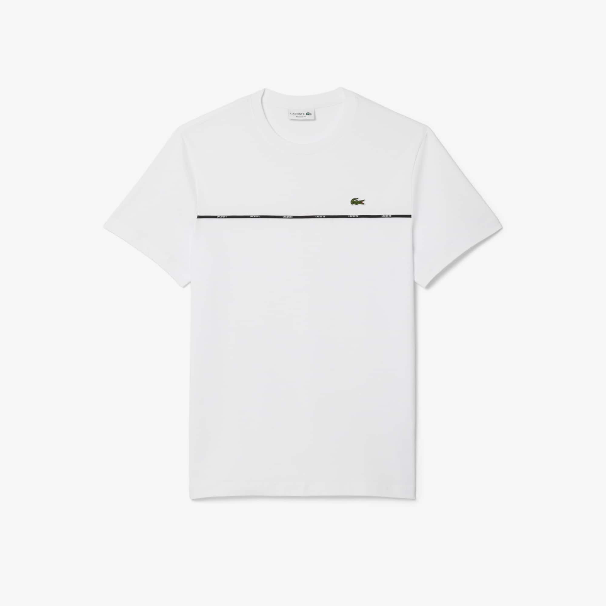 Lacoste Trim Cotton Jersey T-shirt - Men's t-shirts - New In 2026