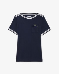 French Made Boat Neck T-shirt