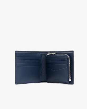Chantaco Zipped Piqu&eacute; Leather Billfold