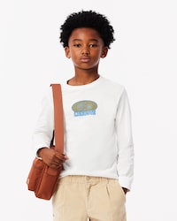 Heavy Cotton Badge Print T-shirt