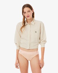 Branded Waist Mesh Briefs