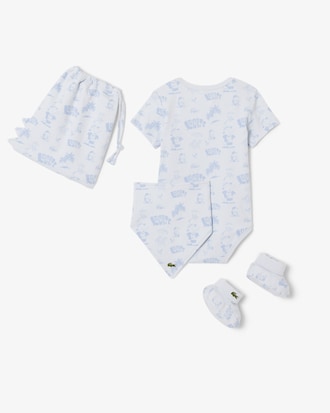Infants' Printed Cotton Gift Set