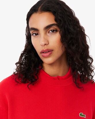Moss Stitch Cotton Sweater