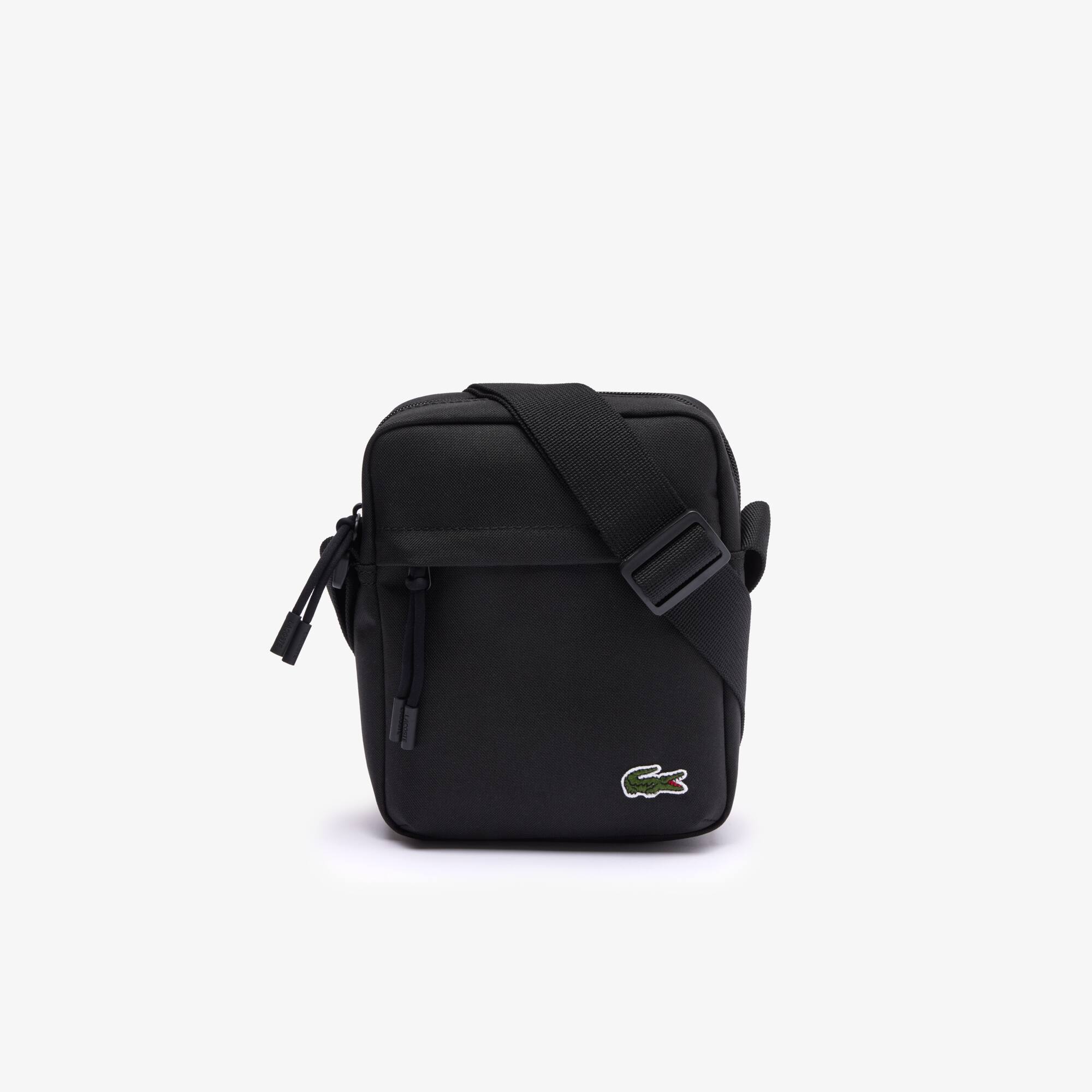 CRONOS compact shoulder BAG【BLACK】 Neocroc Shoulder Bag - Men's Vertical Bags - New In 2026 | Lacoste