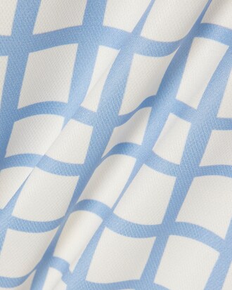 Striped Piqué Tennis Polo Shirt