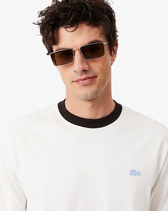 Classic Fit Colour-Block Cotton T-shirt