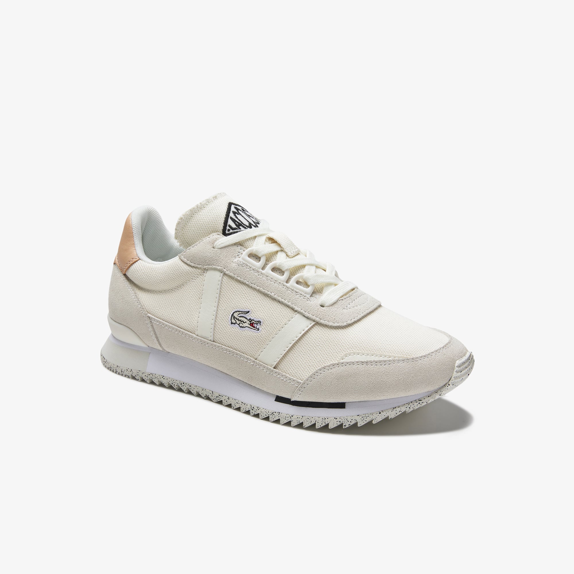 Lacoste Women s Partner Retro Canvas And Suede Vintage Trainers lacoste-women-s-partner-retro-canvas-and-suede-vintage-trainers