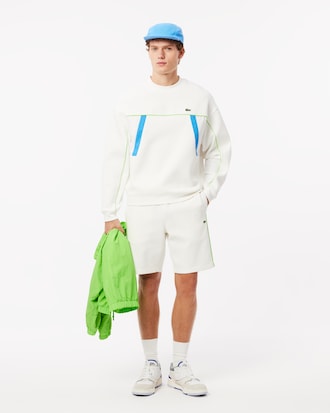 Loose Fit Piqué Sweatshirt