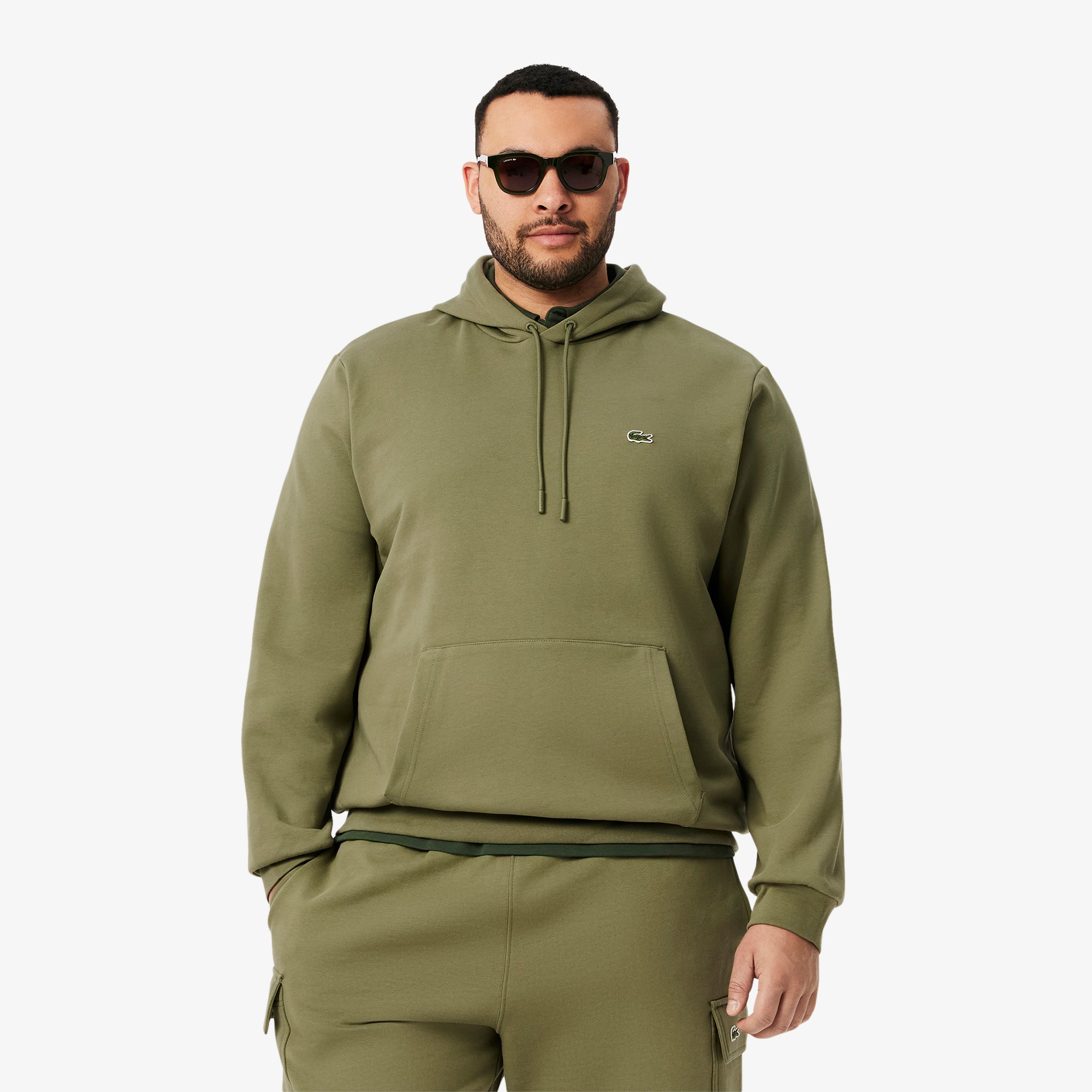 Cotton Fleece Hoodie - Men's Sweatshirts - New In 2025 | Lacoste
