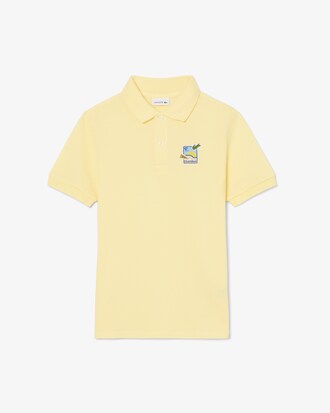 Unisex Lacoste x Club Med Piqu&eacute; Badge Polo Shirt