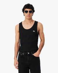 Slim Fit Ribbed Cotton Tank Top