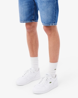 Men's T-Clip Set Leather Sneakers