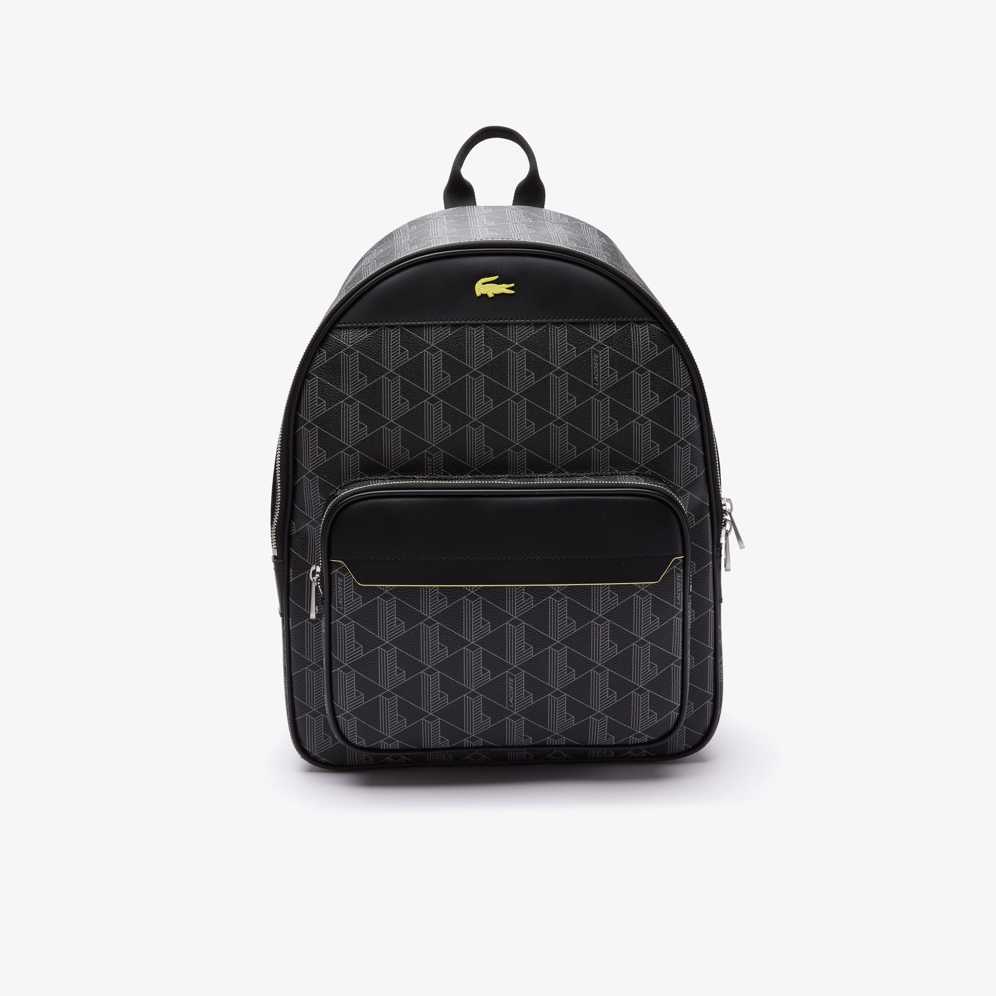 Lacoste Men's The Blend Monogram Canvas Backpack. 1